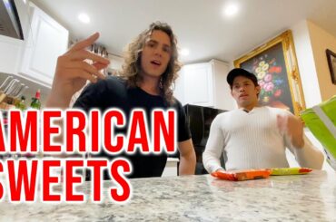 Mister World ITALY Reacts to American SWEETS