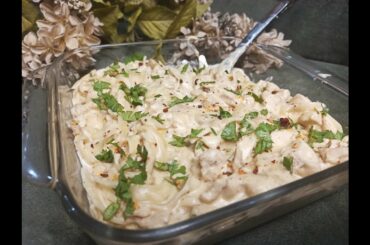 Chicken Alfredo Fettuccine I Recipe in Urdu Hindi I Ramzan Special I Noreen K Khanay