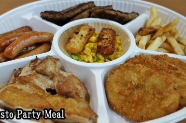 ガストパーティーセットBをテイクアウト｜ピザまで付いて１４９８円（税抜）は期間限定！Family Restaurant in Japan.Gusto Party Meal B for Takeout