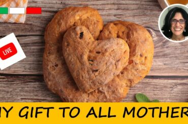 Let's Make Pizzi Live | Bread Filled with Black Olives, Cherry Tomatoes and Onion