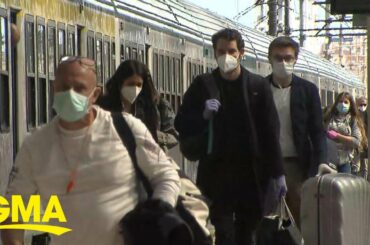 Life resumes in Milan as Italy eases restrictions after virus outbreak l GMA
