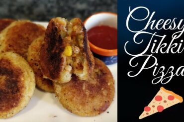 Cheesy Pizza Tikki | Tikki with an Italian Twist | Ritu Lakhotia