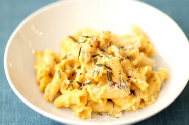 Penne Pasta with Pumpkin Sauce