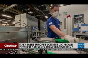 Italy eases Europe's longest lockdown