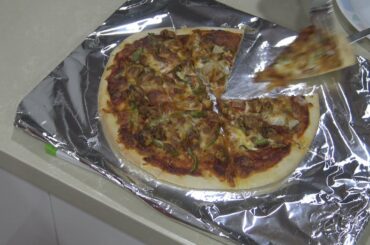 " Quick Hot & Spicy Chicken Pizza " Bajias Cooking