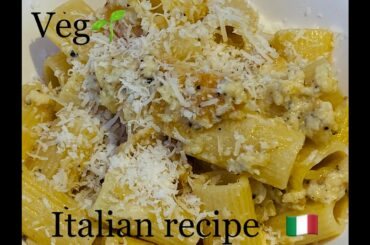 Vegetarian Carbonara Alessia's Recipe | Italian Carbonara without Meat | 100% Italian home recipes |