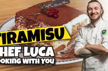 Easy Tiramisu Cake | Chef Luca Cooking With You | How To Make Easy Tiramisu Cake At Home