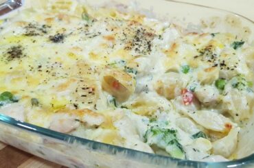 CONCHIGLIE PASTA WITH CHICKEN RECIPE : Seashell Pasta
