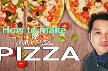 How to make Thin Crust Pizza | Italian Pizza | Home made