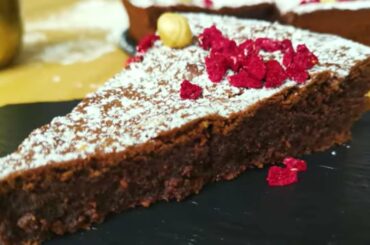 Easy Gluten Free Chocolate Cake | Torta Caprese Recipe