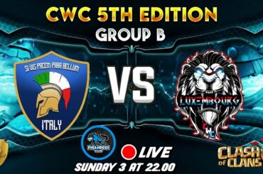 CWC s5 - Italy Vs Luxembourg - Week 6