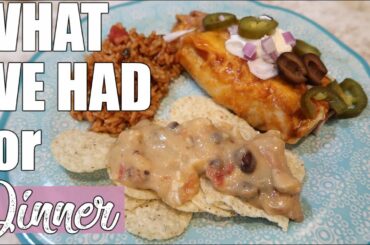 What's for Dinner? | Baked Spaghetti and Lots of Mexican Food | May 2020