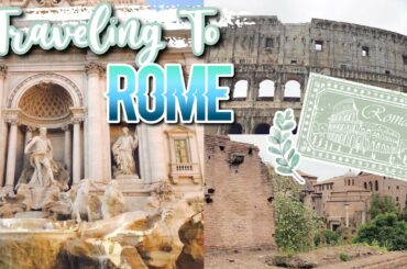 ITALY, ROME TRAVEL TRIP | Travel with me!