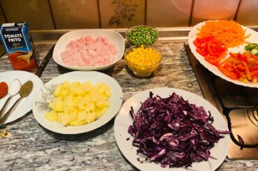 chicken veg pasta recipes/ by Fatima blog