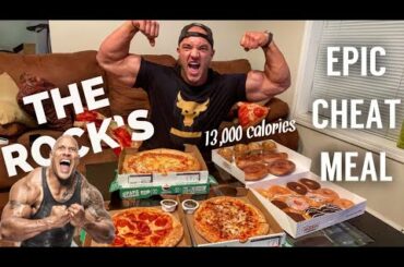 THE ROCK’S EPIC CHEAT MEAL | 13,000 CALORIES | SPECIAL ANNOUNCEMENT