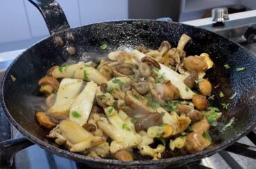 Scarborough Wine Co. Soft Polenta with Roast Mushrooms Recipe