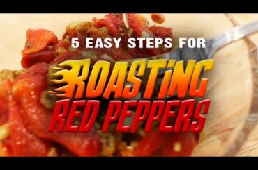 Italian American Roasted Peppers in 5 Easy Steps (Peperoni Arrostiti)