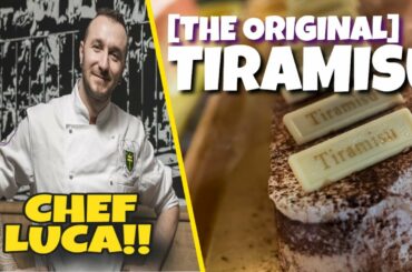 Easy Tiramisu Cake Recipe | Chef Luca Cooking With You | Recipe For How To Make Easy Tiramisu Cake