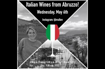 Seventh Instagram Livestream - Abruzzo Italian Wines - from Vino Voices - May 6, 2020