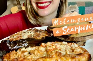 ASMR Italian Food | Baked Eggplant | Melanzane a scarpone.
