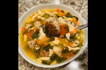 Italian Wedding Soup Recipe!