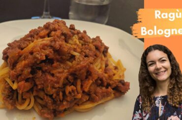 Italian beef ragù (a delicious meat sauce)