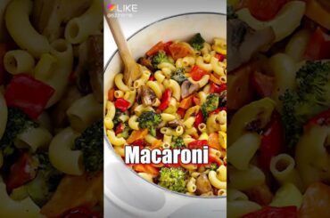 MACARONI #FoodWorld #IndianFood #ArabicFood #Italian #Spanish #AllDishes #NonVeg #VegDishes #Recipes