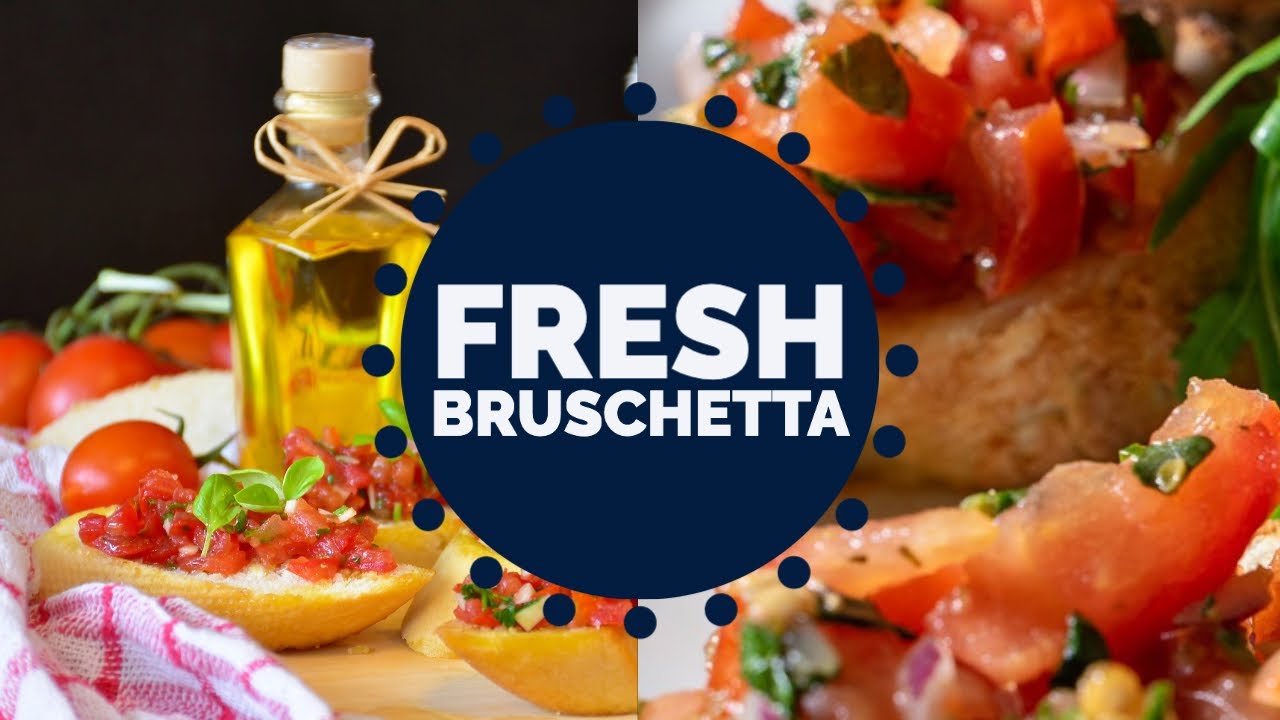 How to Make Italian Bruschetta | Easy Italian Appetizer How to Make Italian Bruschetta | Easy Italian Appetizer