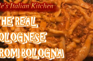 How to make the Real and Most Authentic Bolognese sauce recipe by an Italian - Ale's Italian Kitchen