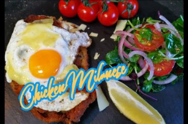 Chicken Milanese ( live cooking )