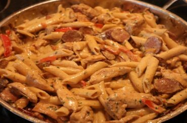Cajun Chicken & Andouille Sausage Pasta
