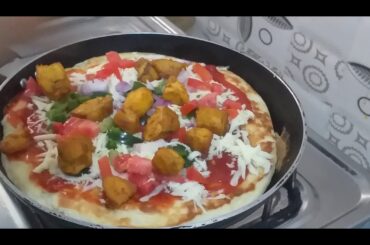 Vagetable Chicken Tikka Pizza (Fatima Kitchen)