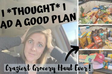 CRAZY *HUGE* MONTHLY GROCERY HAUL // HOW MUCH DID I SPEND? // KIDS SNACK IDEAS