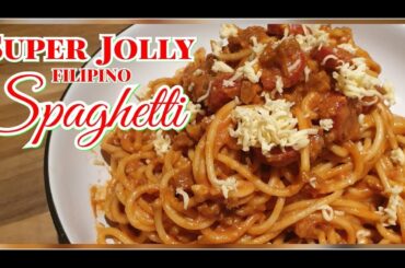 Super Jolly Filipino Spaghetti | Filipino Sweet Spaghetti (Don't watch if you are Italian)
