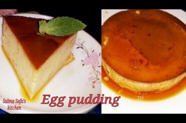 Pudding recipe # পুডিং রেসিপি # Caramel egg pudding # Milk pudding # Dessert item # Salma Safa's....