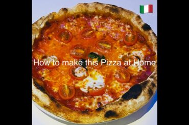Italian Homemade Pizza by Adriano | How to prepare an Italian Pizza at Home with your Oven |Amazing!