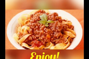 Italian pasta sauce - Ragu di carne