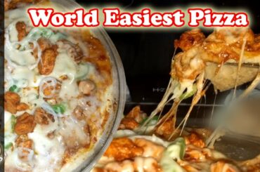 The World Easiest Pizza Ever | 7 Min Pizza Recipe By Kitchen Family