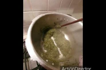 today is cooking sarso ka saag nd kids are playing aftr finish the lockdown in italy