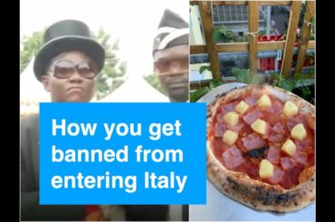 How you get Banned from from entering Italy 🇮🇹 by making this Pizza 😱- coffin dance meme edition