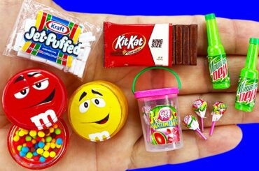 16 DIY MINIATURE FOOD AND DRINKS REALISTIC HACKS AND CRAFTS !!!