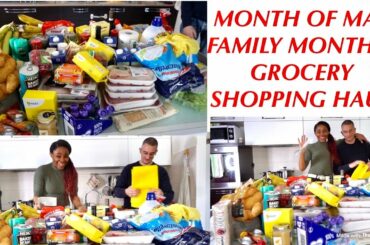 ITALY FAMILY! MONTH OF MAY! GROCERY HAUL| OUR MONTHLY GROCERY SHOPPING  HAUL|HOW MUCH WE SPENT#conme