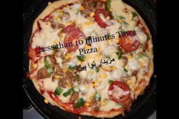 Pan Pizza |Tawa Pizza| Pizza without Oven| Easy cook Pizza