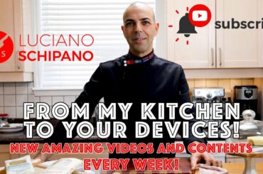 ITALIAN PERSONAL CHEF in TORONTO | Luciano Schipano | MY NEW YOUTUBE CHANNEL!