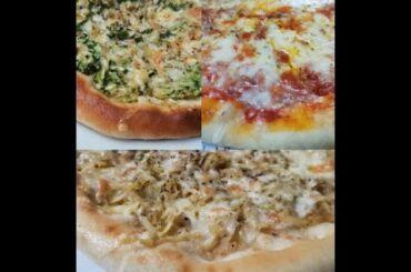 Italian Pizza made on pen and oven( easy to make)