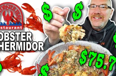 LOBSTER THERMIDOR 🦞🍽️ Fine Dining in my Car 🦞