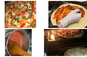 Easy Italian pizza | chicken fajita pizza recipe