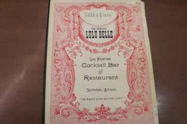 Let's eat out! (A history of restaurants in Scottsdale, Arizona)