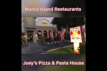 Marco Island Florida Restaurants.  What's Your Favorite Place?