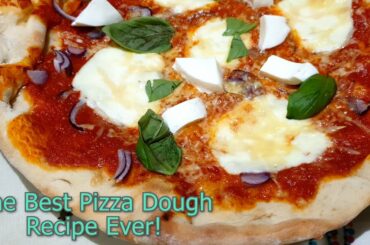The Best, The Easiest Pizza Dough Recipe For Beginners - HJO Family